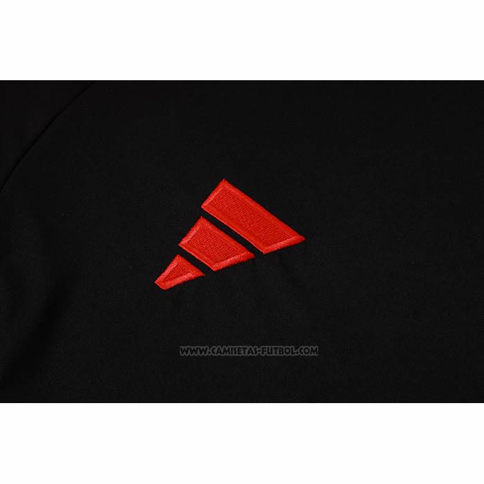Chandal del SC Internacional Manga Corta 2024-2025 Negro - Pantalon Corto